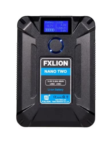 FXLion Nano Two II – 14.8V / 98Wh V-Mount Battery